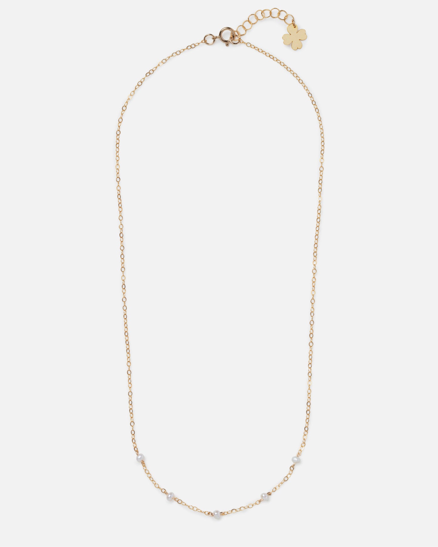 PEARL LUCY 14K GOLD FILLED NECKLACE