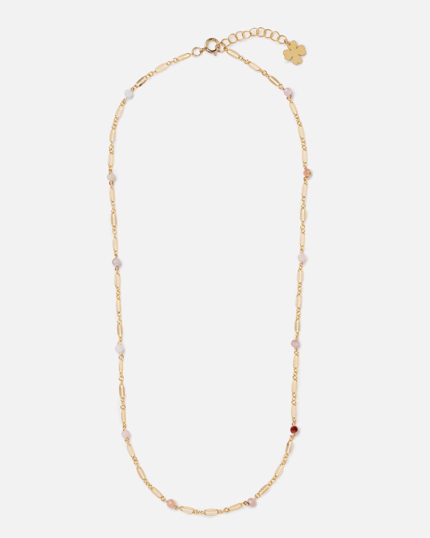 PINK OPAL ELLIE 14K GOLD FILLED NECKLACE