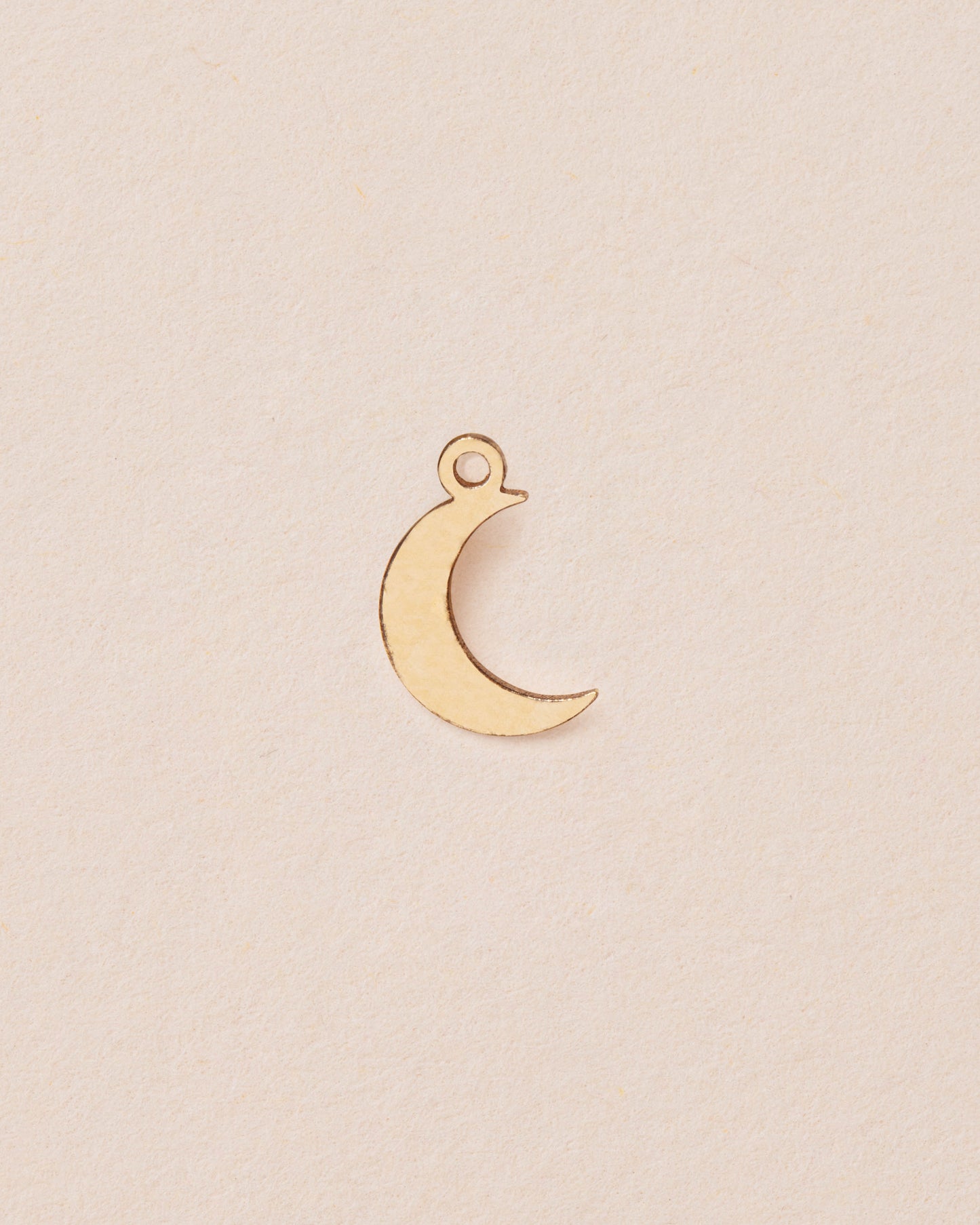 MOON CHARM 14K GOLD FILLED