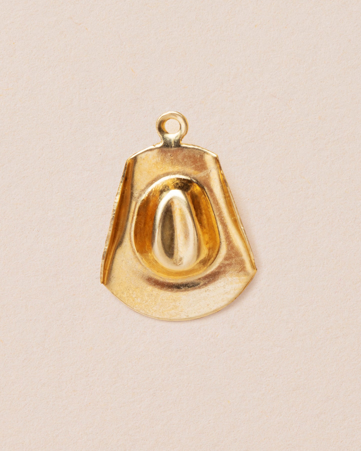 COWBOY HAT CHARM 14K GOLD FILLED