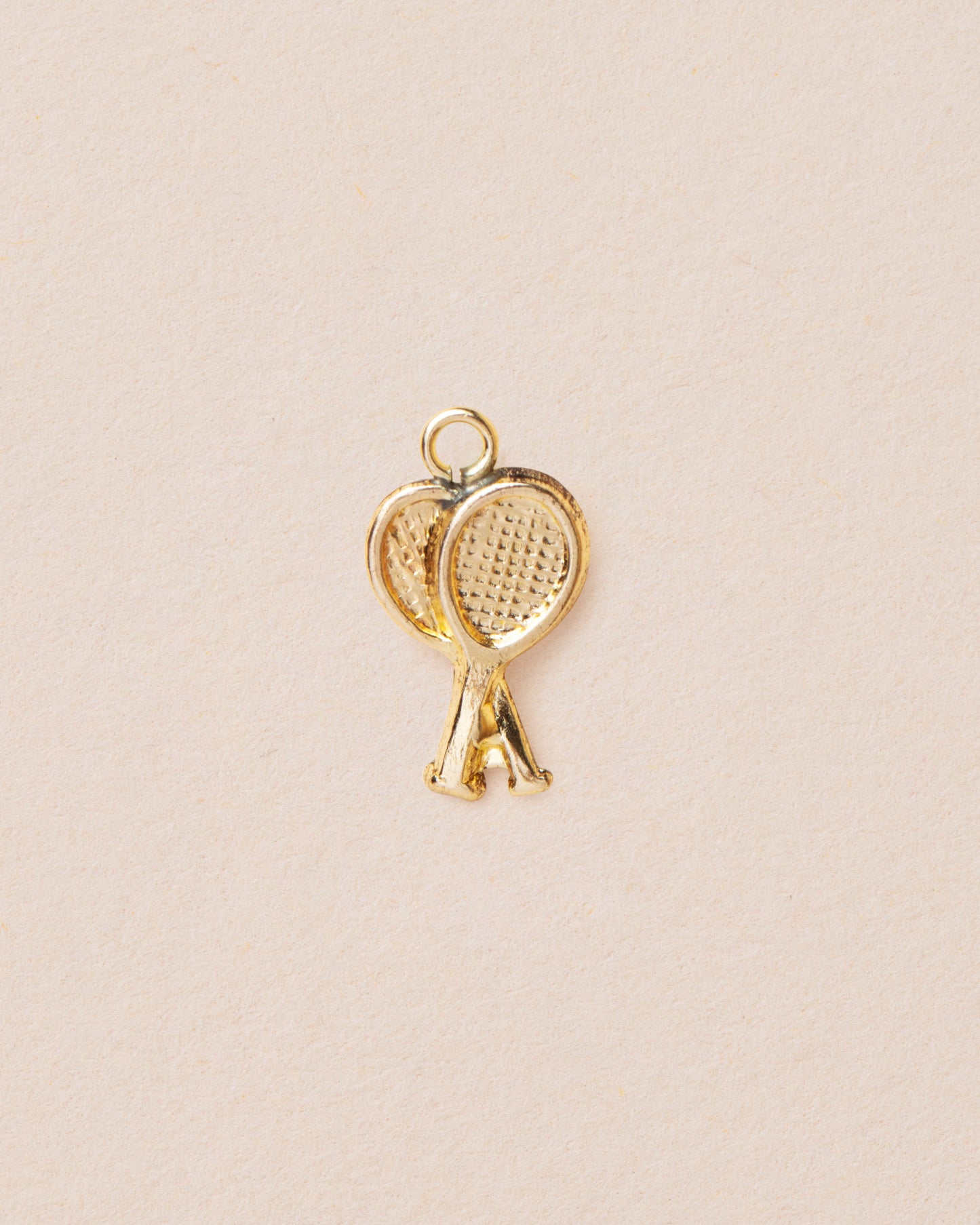 RACKET CHARM 14K GOLD FILLED