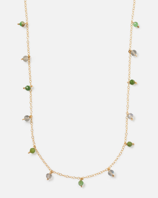 SLYTHERIN 14K GOLD FILLED NECKLACE