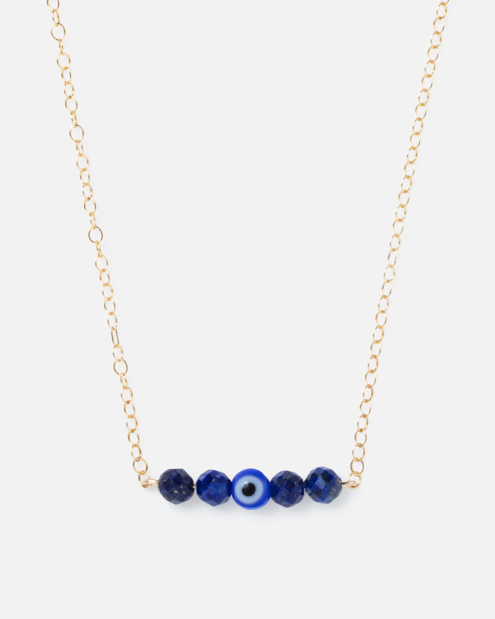 Evil eye cluster beads