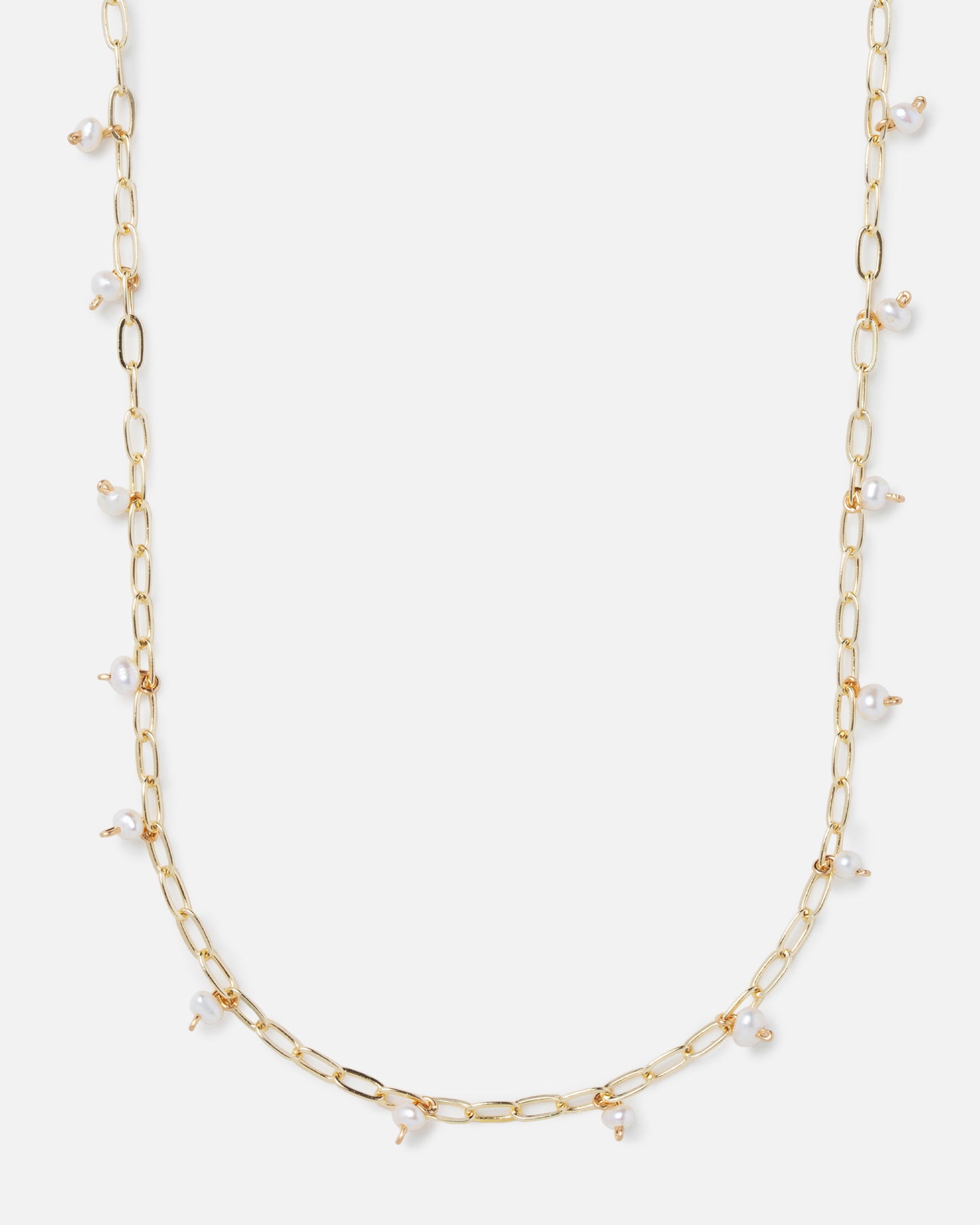 PEARL ALISHA 14K GOLD FILLED NECKLACE