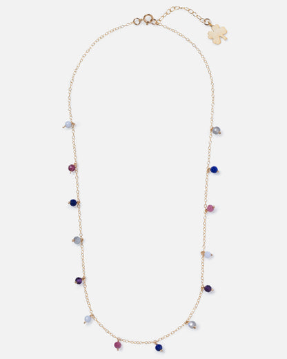 MIDNIGHT DAINTY 14K GOLD FILLED NECKLACE