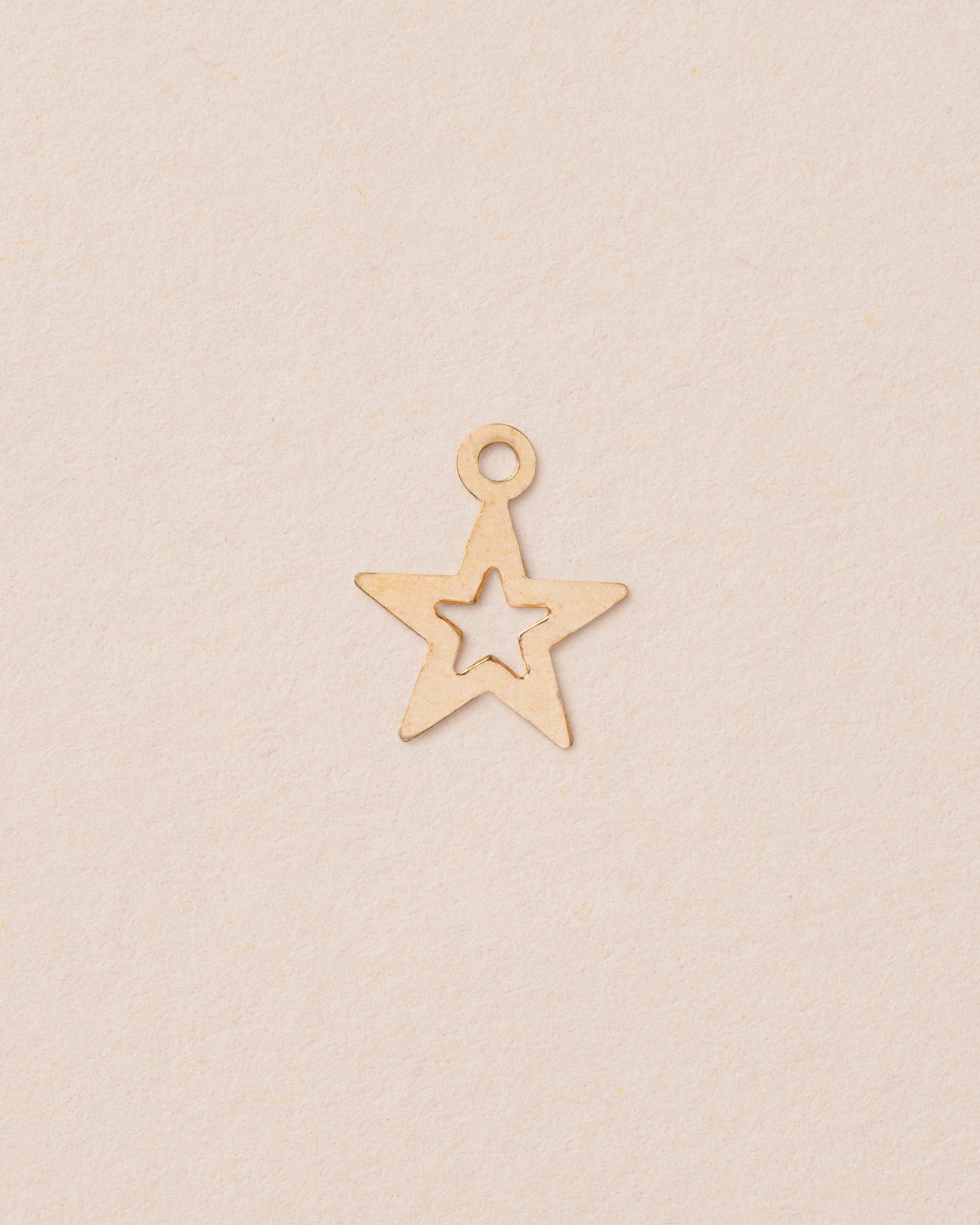 CONSTELLATION STAR CHARM 14K GOLD FILLED