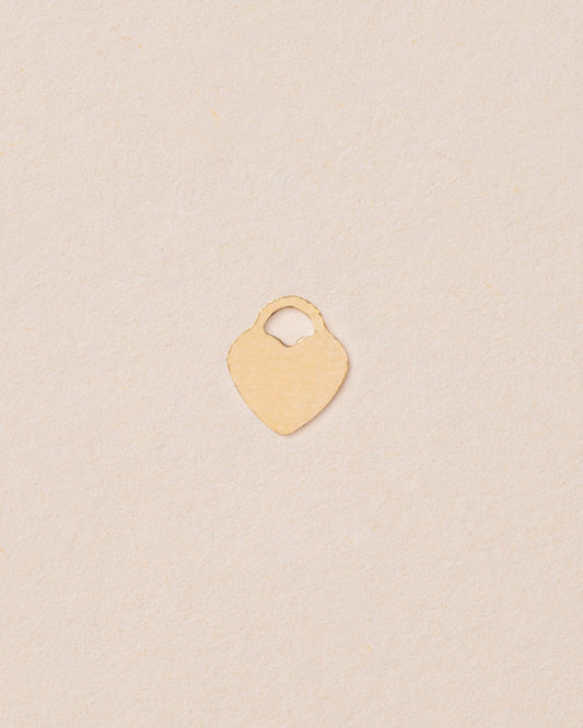 HEART CHARM 14K GOLD FILLED