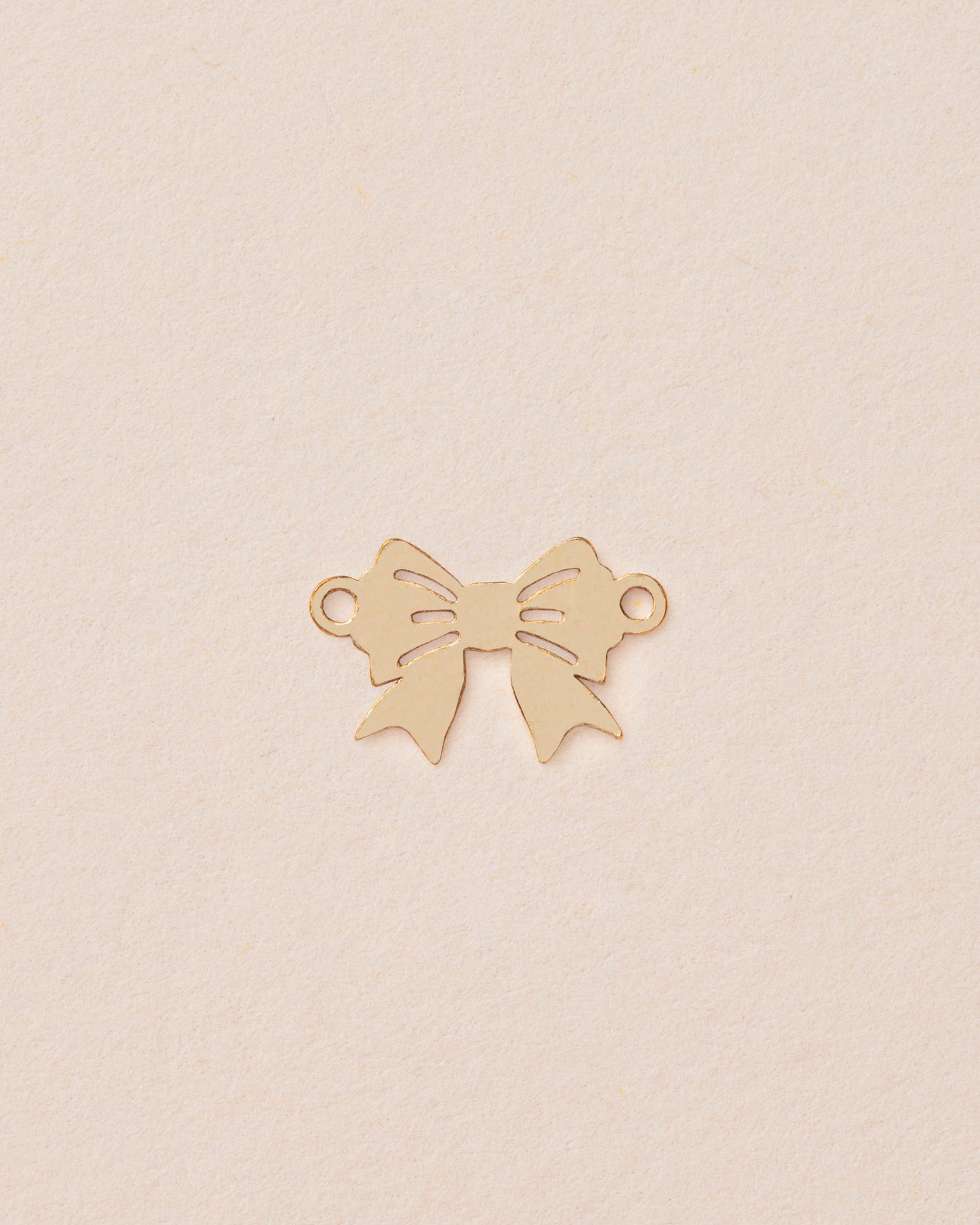 BOW CHARM 14K GOLD FILLED