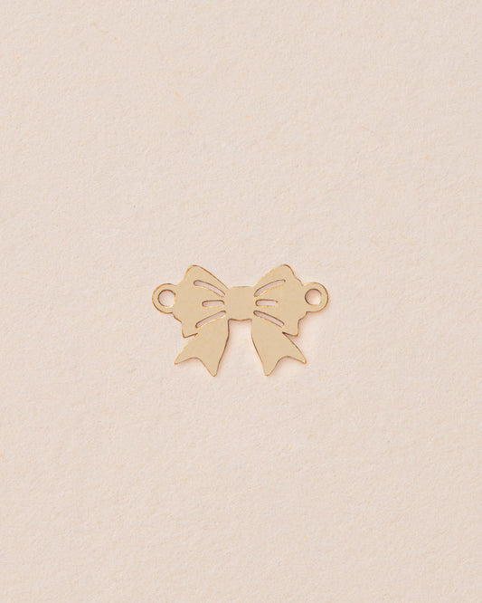 BOW CHARM 14K GOLD FILLED