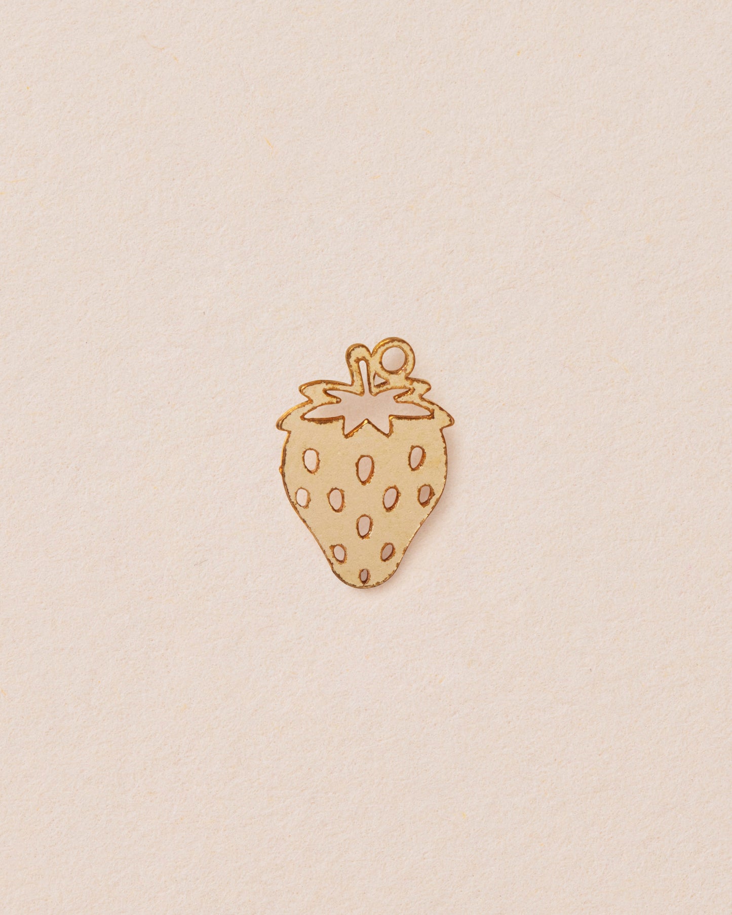 STRAWBERRY CHARM 14K GOLD FILLED