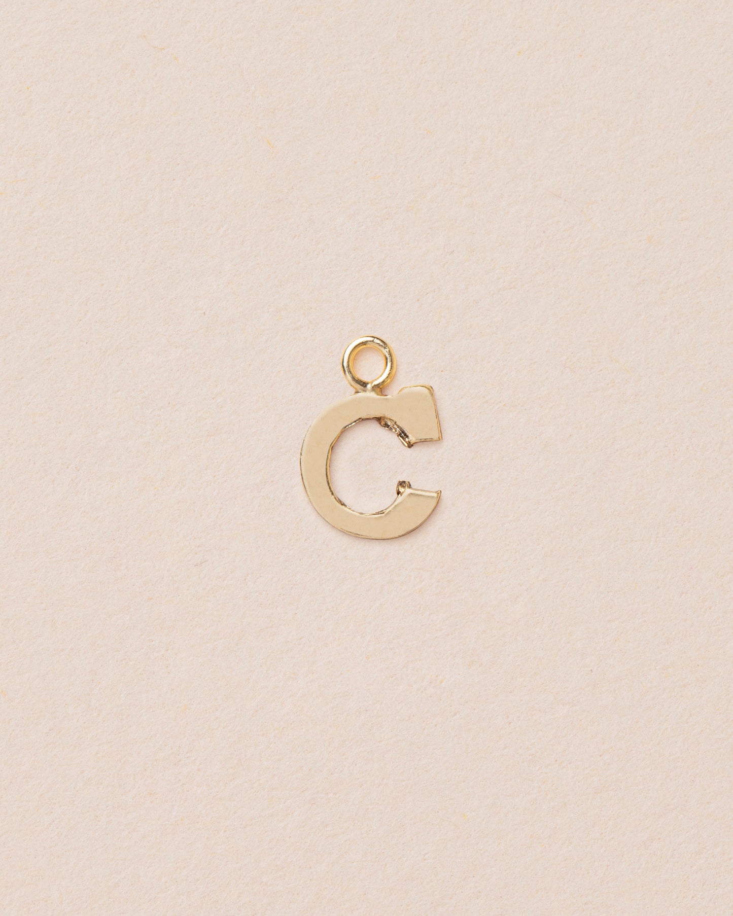 INITIAL CHARM 14K GOLD FILLED
