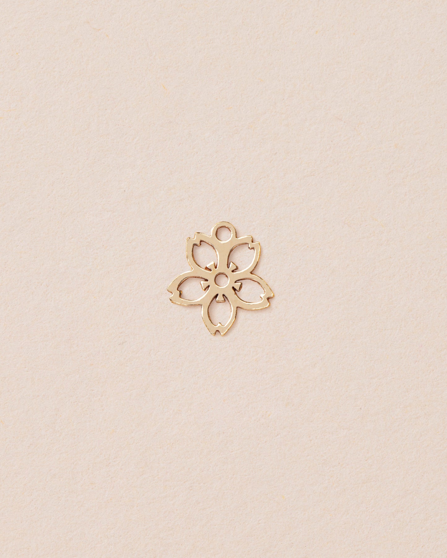 CHERRY BLOSSOM CHARM 14K GOLD FILLED