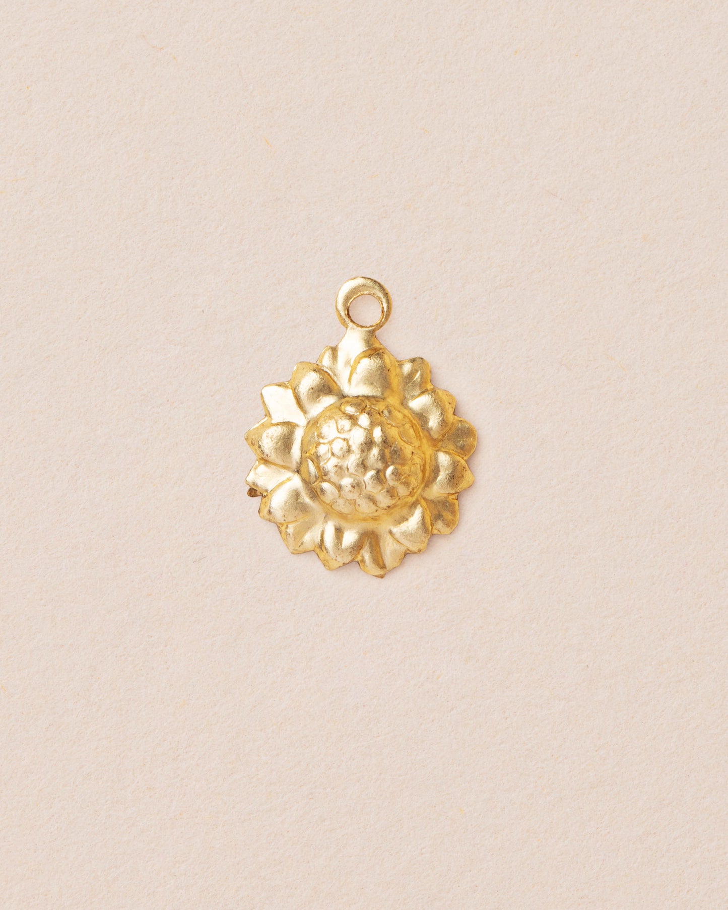 SUNFLOWER CHARM 14K GOLD FILLED