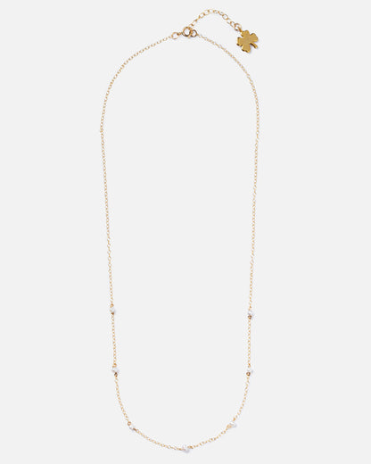 PEARL CARMELLA 14K GOLD FILLED NECKLACE
