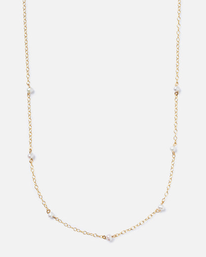 PEARL CARMELLA 14K GOLD FILLED NECKLACE