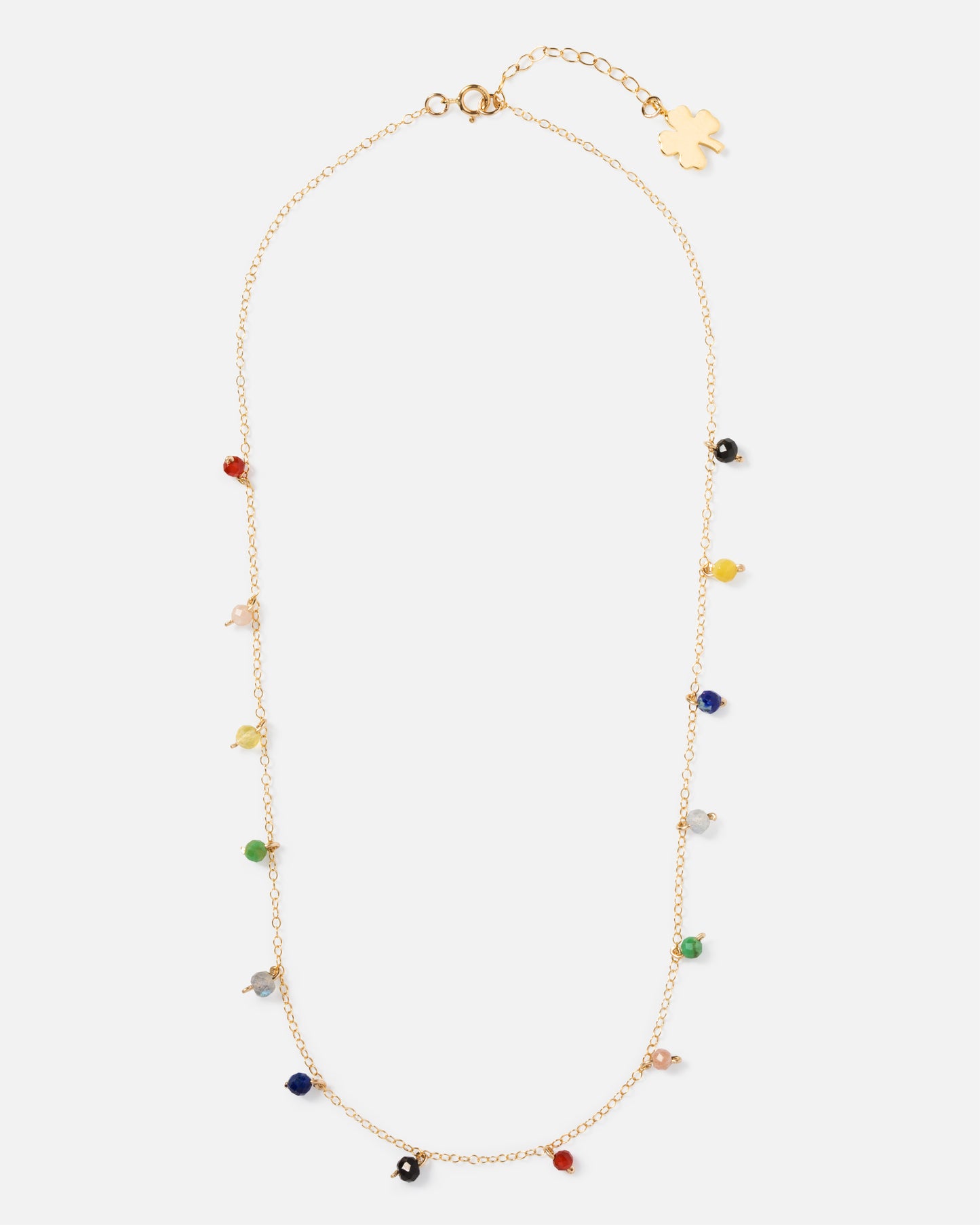 FOUR HOUSES 14K GOLD FILLED NECKLACE
