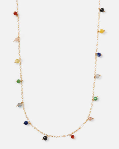 FOUR HOUSES 14K GOLD FILLED NECKLACE