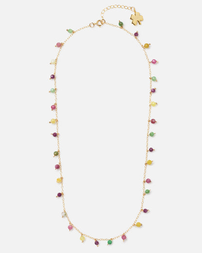 JUICY FRUIT SPRINKLES 14K GOLD FILLED NECKLACE