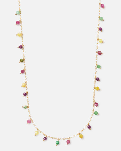 JUICY FRUIT SPRINKLES 14K GOLD FILLED NECKLACE