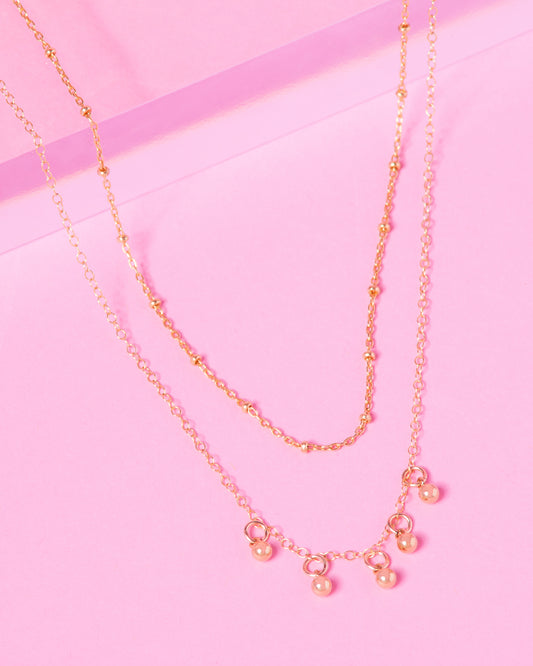 WRECKING BALL 14K GOLD FILLED NECKLACE