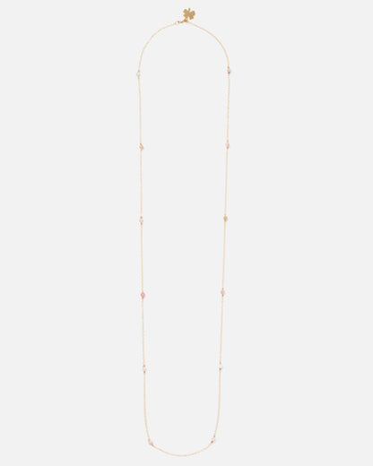 PINK OPAL KATHERINE 14K GOLD FILLED NECKLACE