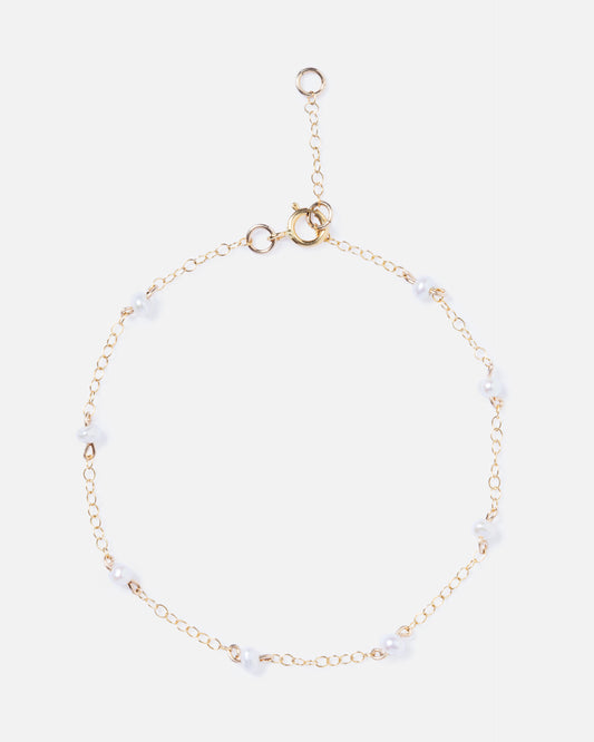PEARL CONSTELLATION 14K GOLD FILLED BRACELET