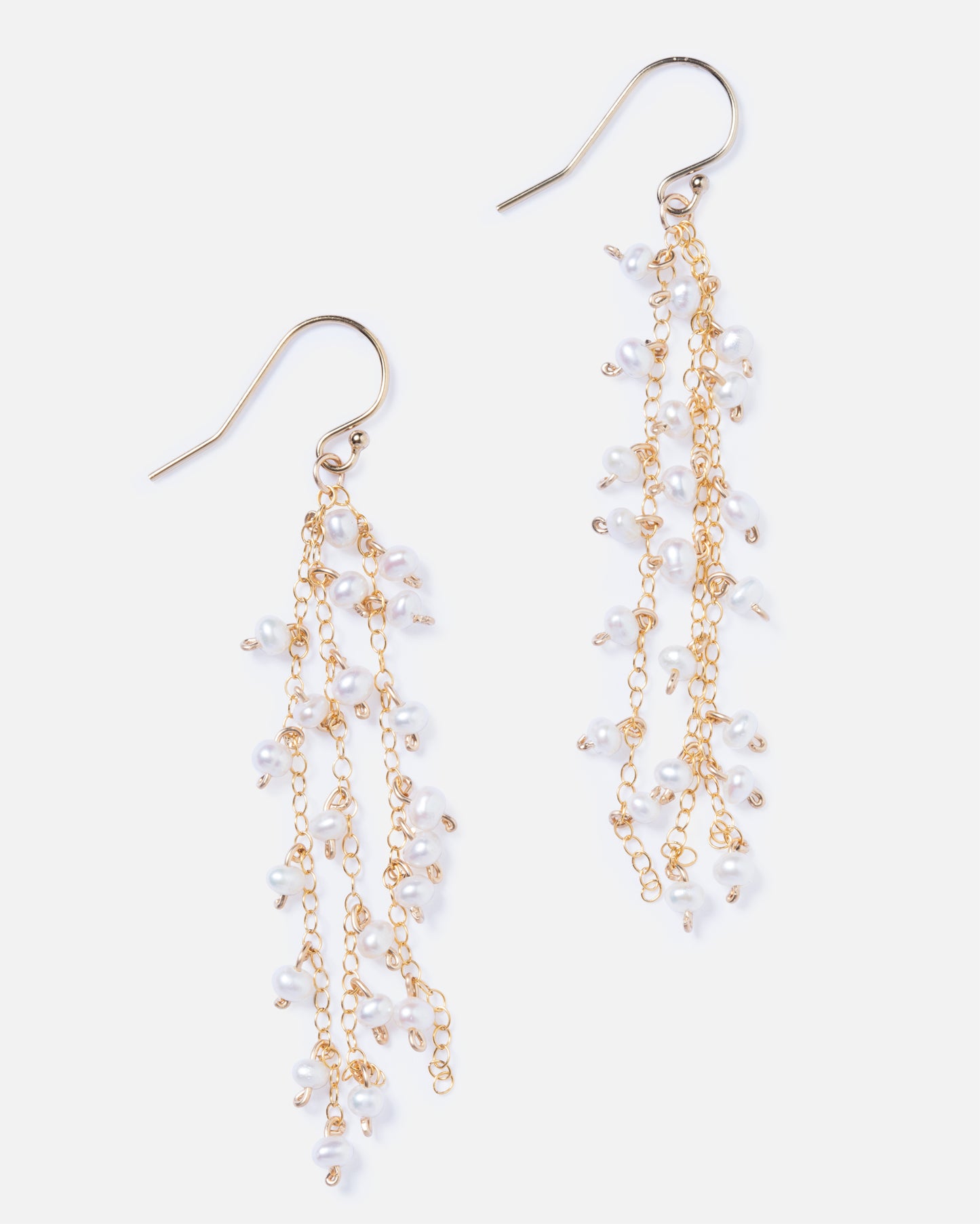 PEARL ALEX 14K GOLD FILLED EARRINGS