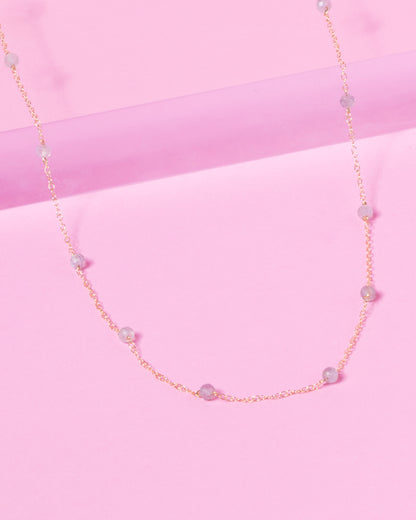 LABRADORITE KATHY 14K GOLD FILLED NECKLACE