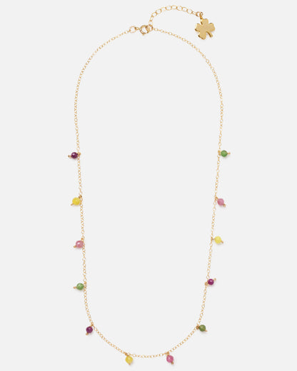 JUICY FRUIT DAINTY 14K GOLD FILLED NECKLACE
