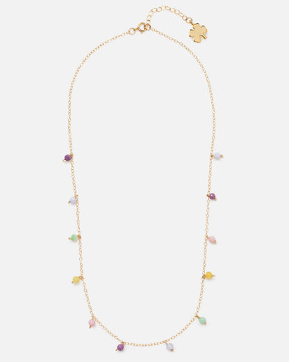 PASTEL DAINTY 14K GOLD FILLED NECKLACE