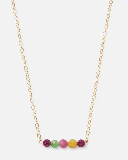 JUICY FRUIT CLUSTER 14K GOLD FILLED NECKLACE