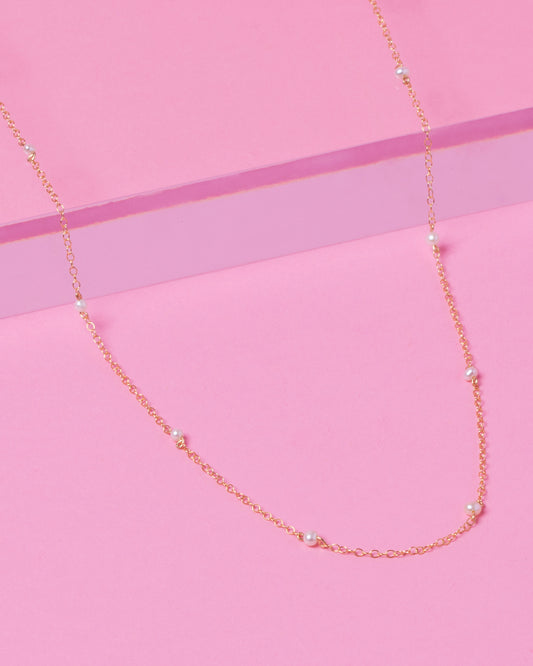 Pearl Kathy gold necklace