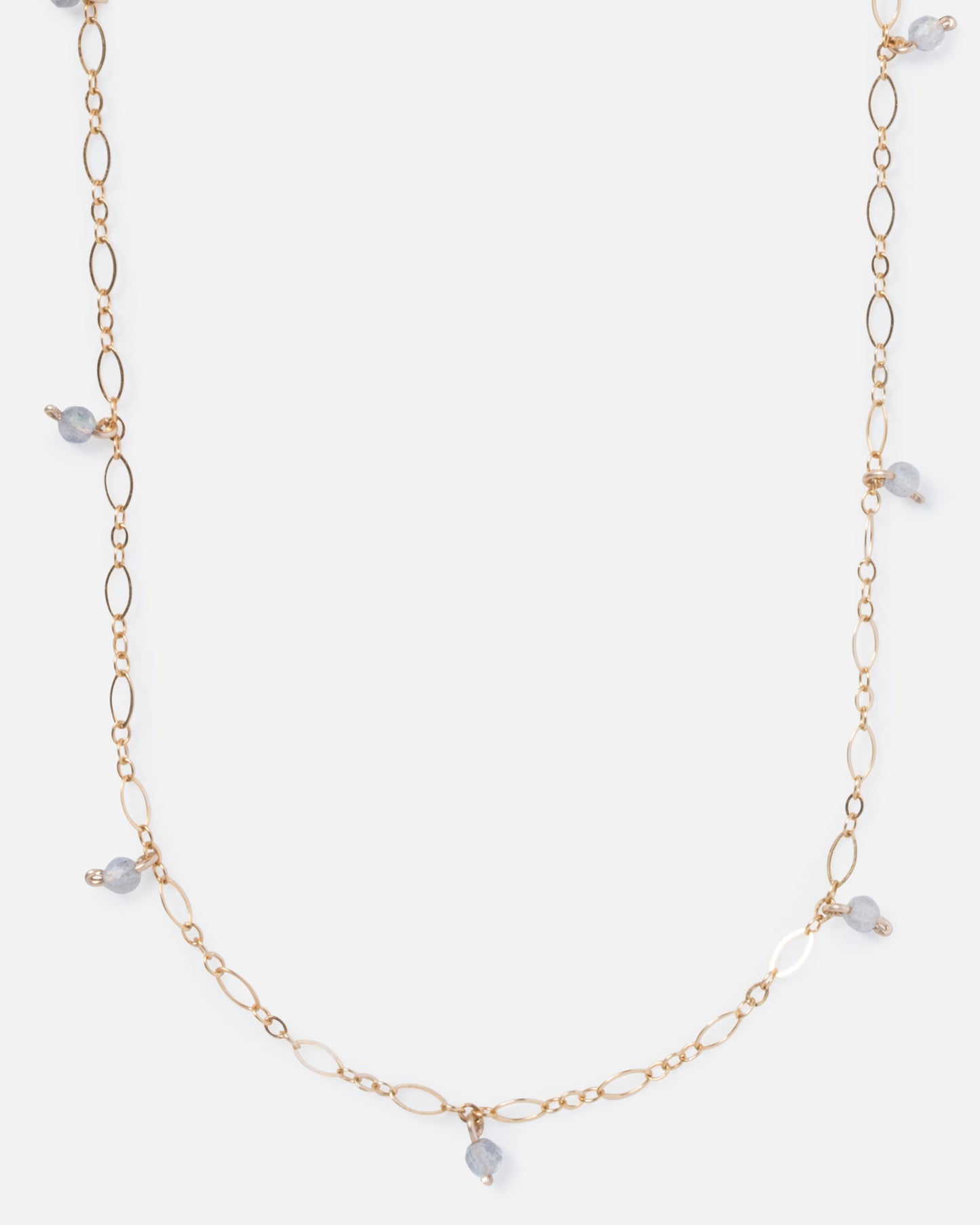 LABRADORITE JANELLE 14K GOLD FILLED NECKLACE