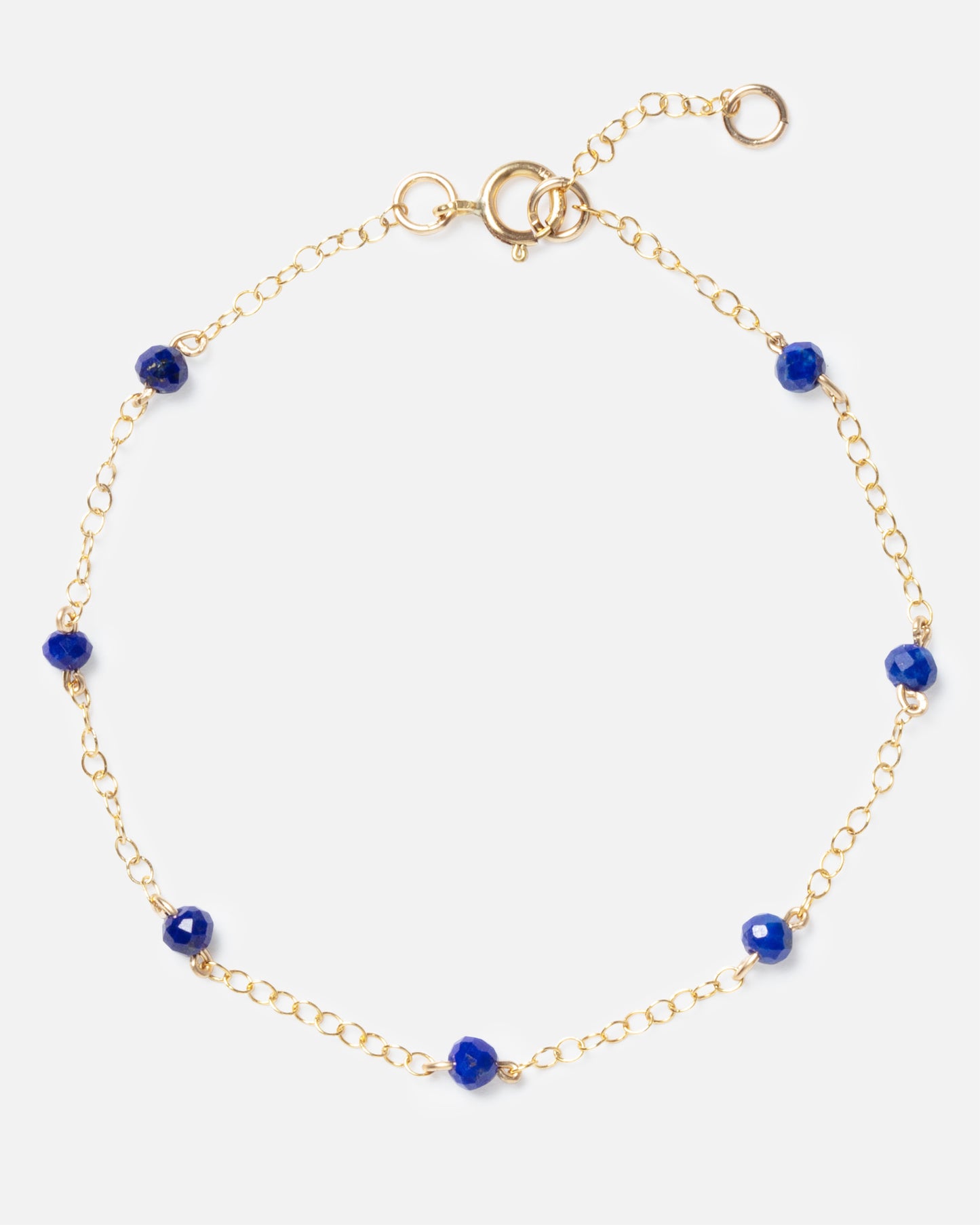 LAPIS CONSTELLATION 14K GOLD FILLED BRACELET